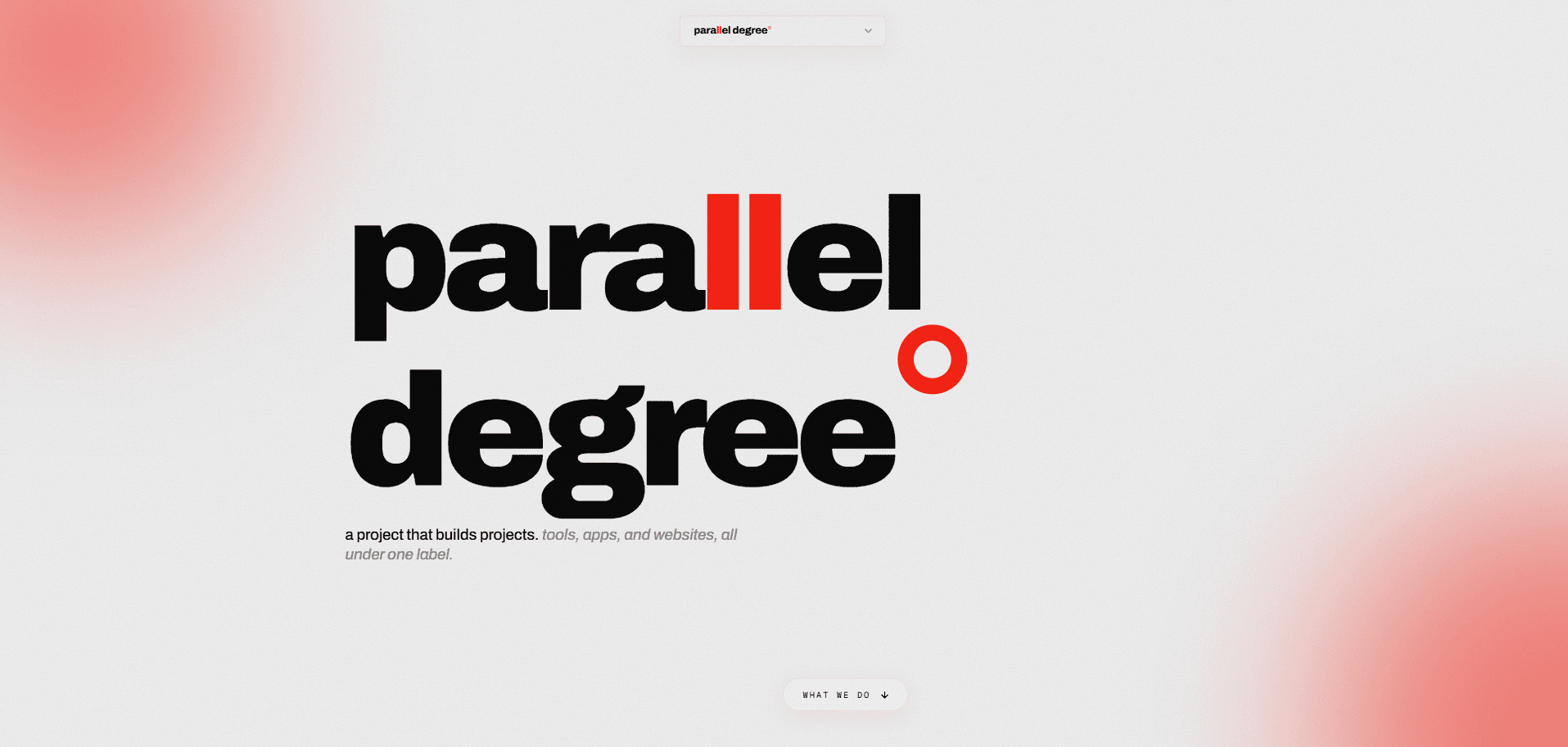 Parallel Degree° — Frontend