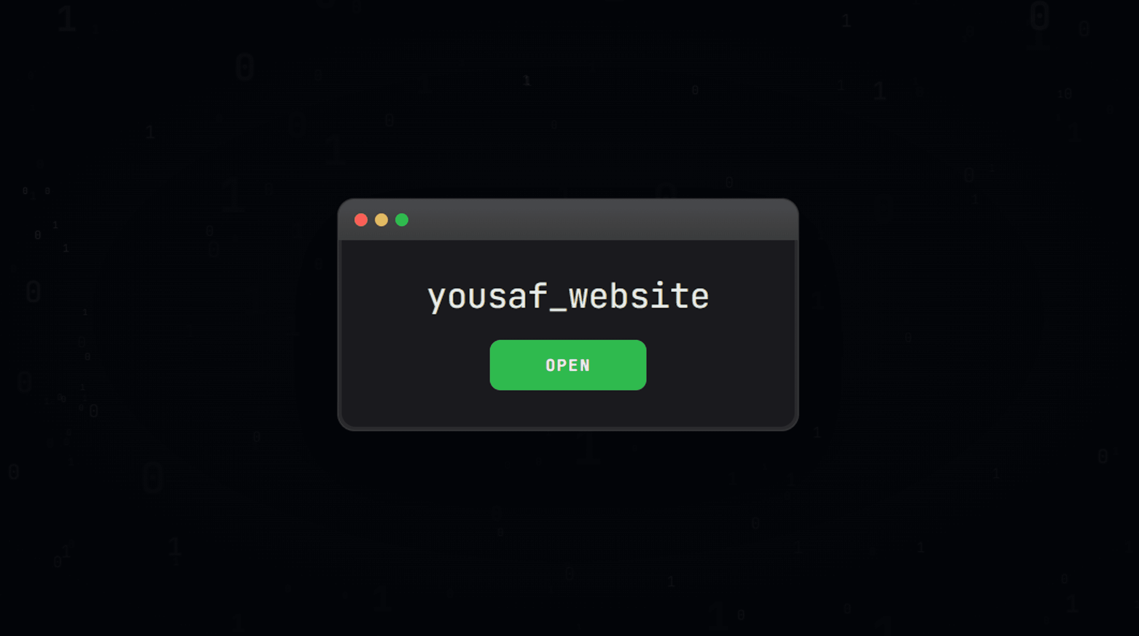 Yousaf's Website